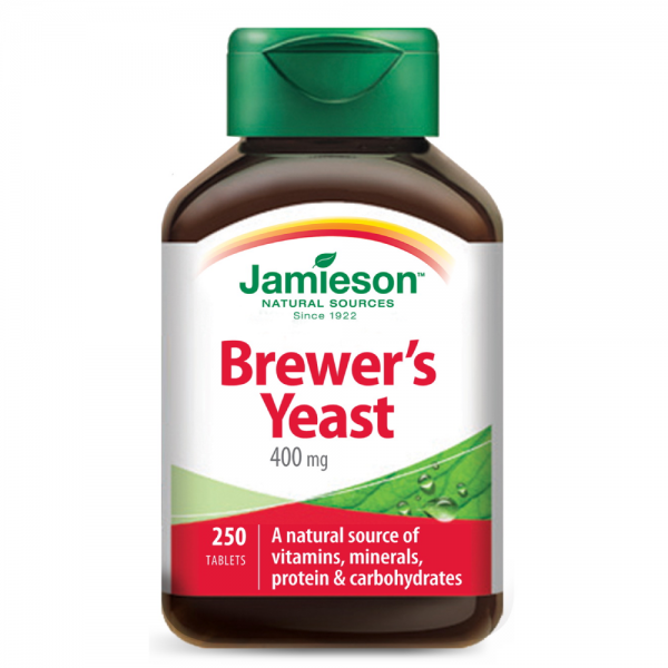 Brewer’s Yeast 400mg – Jamieson Vitamins